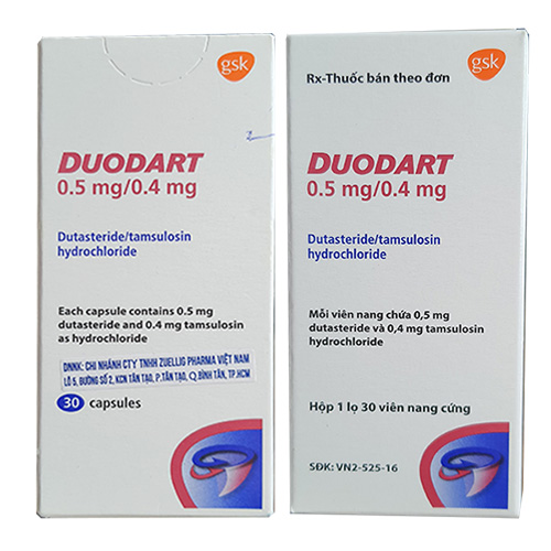 Tác dụng phụ thuốc Duodart