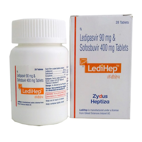 Thuốc Ledihep Sofosbuvir 400mg Ledipasvir 90mg