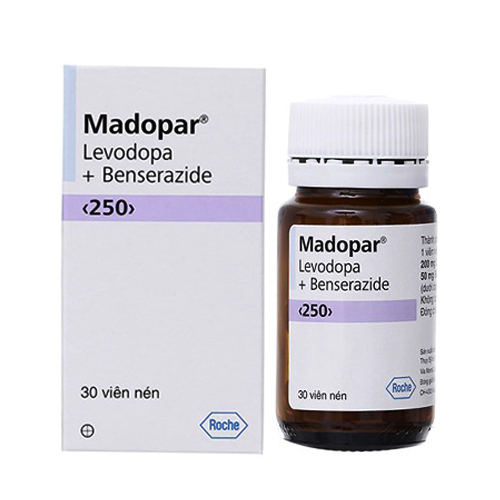 Thuốc Madopar 250mg (Hộp 30 viên)