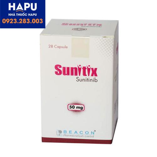 Tác dụng phụ của thuốc Sunitix là gì