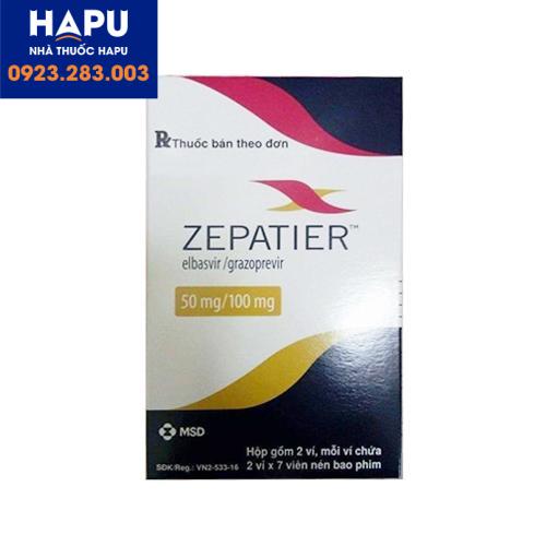 Thuốc Zepatier nhập khẩu