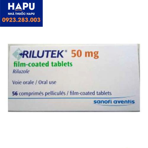 Tác dụng phụ của thuốc Rilutek là gì
