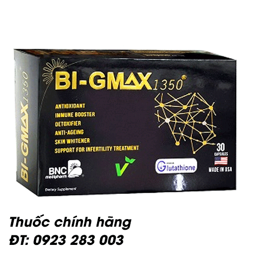 Thuốc Bi-Gmax 1350 (Hộp 30 viên)