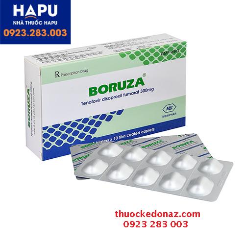 Tác dụng phụ của thuốc Boruza là gì
