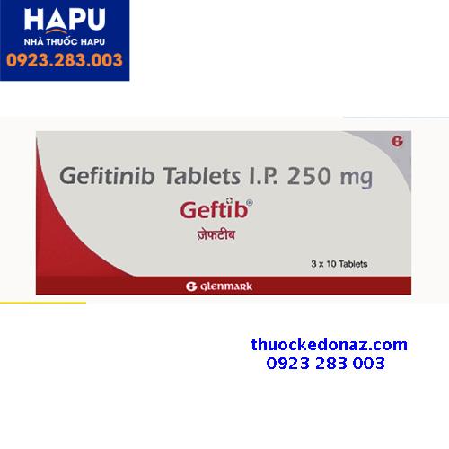 Tác dụng phụ của thuốc Geftib là gì