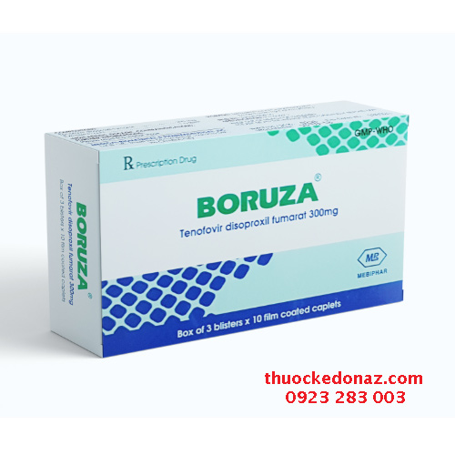 Thuốc Boruza (Tenofovir disoproxil fumarate 300mg)