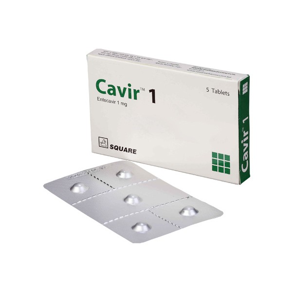 Thuốc Cavir 1mg (Entecavir 1mg)