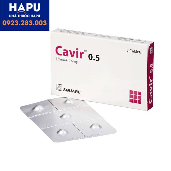 Thuốc Cavir nhập khẩu (Hàm lượng 0,5mg)