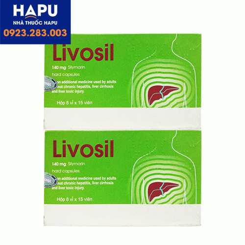 Thuốc Livosil chính hãng (Silymarin 140mg)