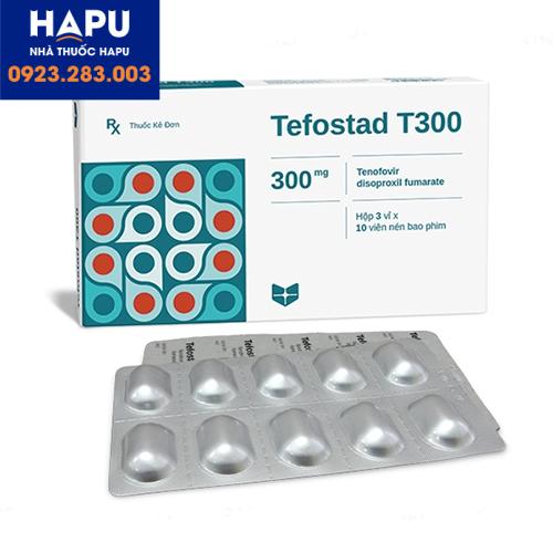 Thuốc Tenofovir Stada - Mẫu mới (Thuốc Tefostad chính hãng)