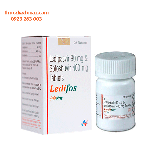 Thuốc Ledifos – Ledipasvir/Sofosbuvir – Thuốc điều trị viêm gan C