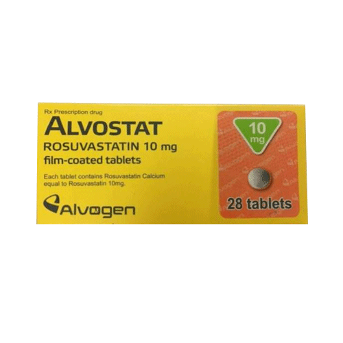 Thuốc Alvostat 10mg Rosuvastatin 10mg