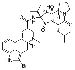 Cấu trúc của Bromocriptin