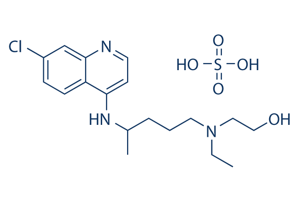 Cấu trúc của Hydroxychloroquine Sulfate