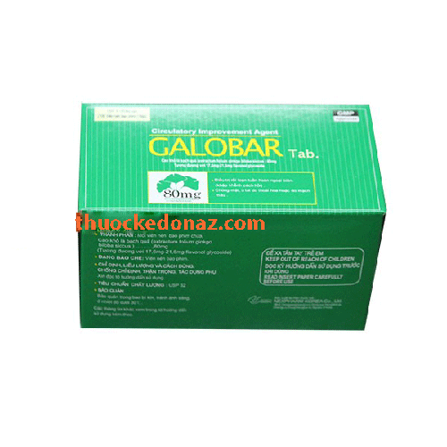 Tác dụng phụ của thuốc Galobar