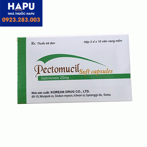 Thuốc Pectomucil 20mg giá bao nhiêu