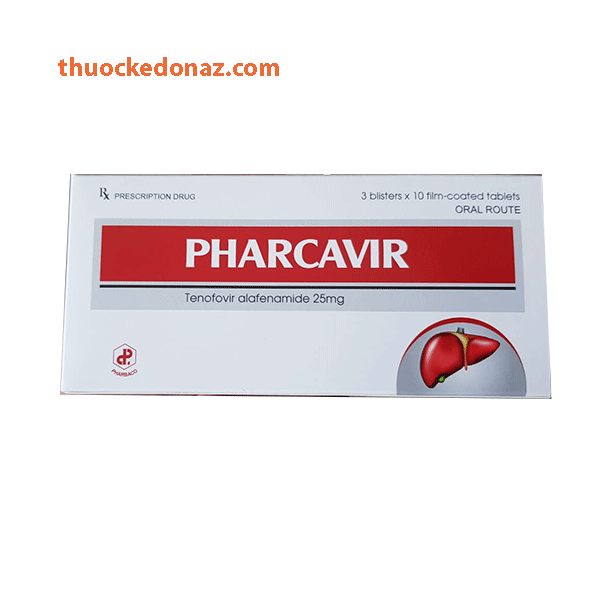 Thuốc Pharcavir 25mg-Tenofovir Afenamide 25mg