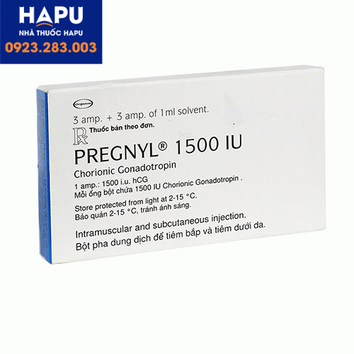 Thuốc Pregnyl nhập khẩu Hà Lan (hàm lượng 1500IU)
