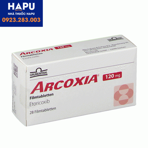 Thuốc Arcoxia 90mg Etoricoxib 90mg