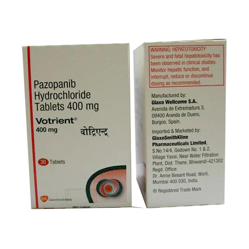 Thuốc Votrient 400mg Pazopanib 400mg