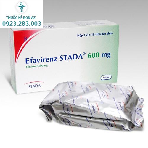 Thuốc Efavirenz 600mg - Thuốc điều trị HIV-1 (Hộp 30 viên)