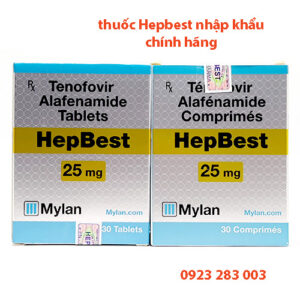 Thuốc Hepbest nhập khẩu chính hãng Mylan phân biệt giả
