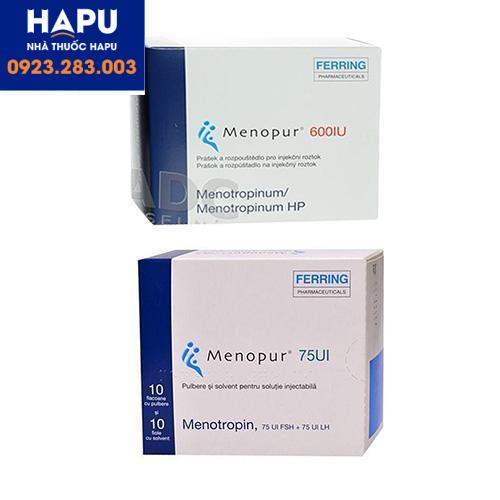 Thuốc Menopur nhập khẩu chính hãng