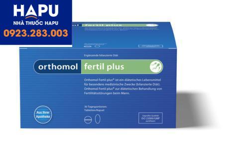 Thuốc Orthomol Fertil Plus – Thuốc tăng cường chất lượng tinh trùng