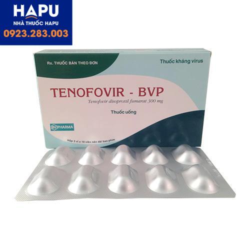 Thuốc Tenofovir BVP 300mg – Tenofovir disoproxil fumarate 300mg