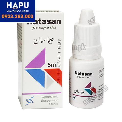 Thuốc Natasan 50mg - Natamycin 50mg