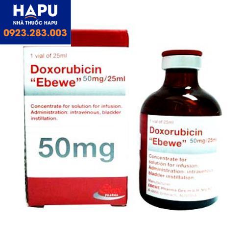 Tác dụng phụ thuốc Doxorubicin Ebewe