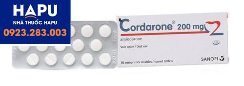 Thuốc Cordarone giá bao nhiêu