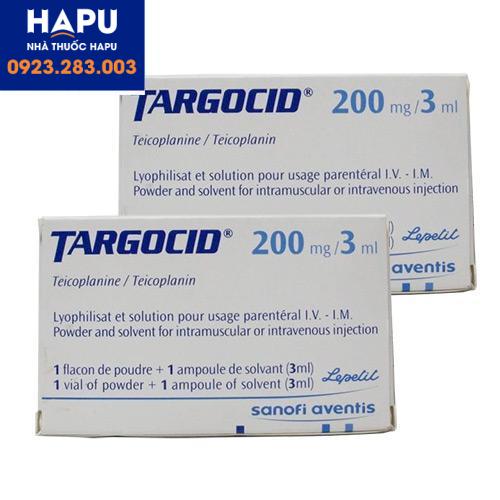 Tác dụng phụ thuốc Targocid