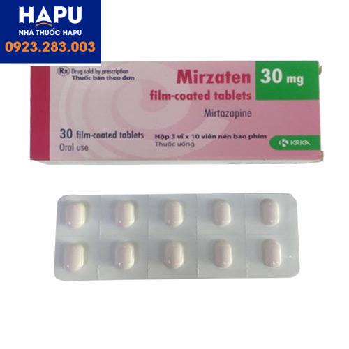 Thuốc Mirzaten 30mg