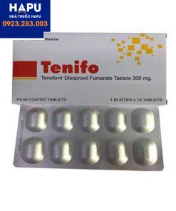 Thuốc Tenifo, Tenofovir 300mg, giá bao nhiêu mua thuốc ở đâu