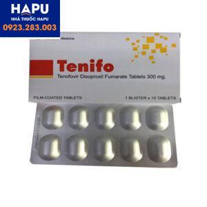 Thuốc Tenifo, Tenofovir 300mg, giá bao nhiêu mua thuốc ở đâu