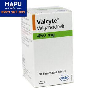 Giá thuốc Valcyte 450mg bao nhiêu? Mua thuốc Valcyte ở đâu?