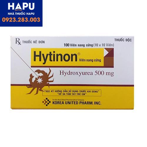 Thuốc Hytinon - Hydroxyure 500mg điều trị ung thư máu