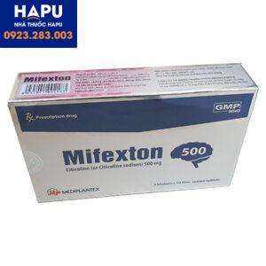 Thuốc Mifexton 500mg- Citicoline- Công dụng-Cách dùng-Gía bán.