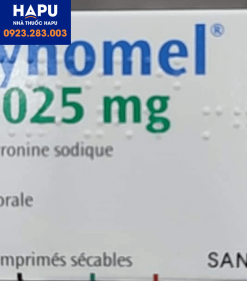 Thuốc Cynomel 0.025mg giá bao nhiêu?