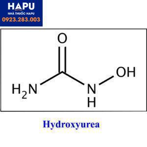 Cấu trúc hóa học của Hydroyurea