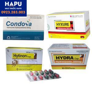 Thuốc Condova Hytinon Hyxure Hydra hydroxyure hiện đang hết hàng