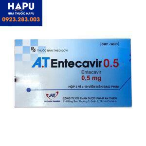 giá thuốc at entecavir 0.5 mg