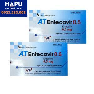 Hướng dẫn sử dụng thuốc AT Entecavir 0.5mg