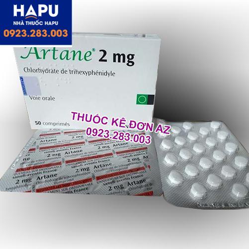 Thuốc Artane 2mg giá bao nhiêu