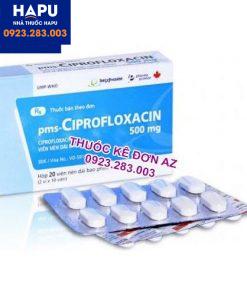Thuốc Ciprofloxacin 500mg giá bao nhiêu