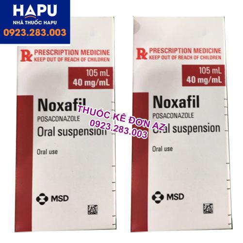 Thuốc Noxafil có tác dụng phụ gì