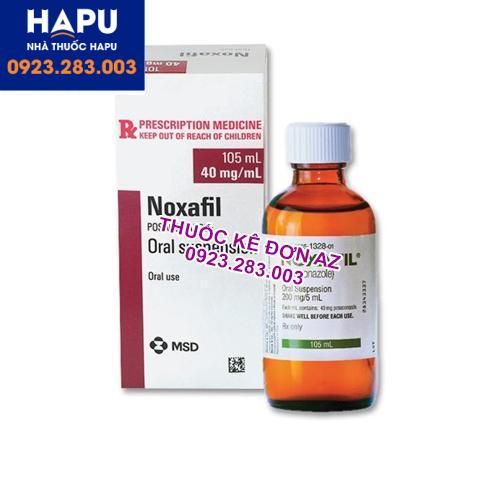 Thuốc Noxafil thông tin thuốc