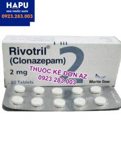Thuốc Rivotril 2mg công dụng liều dùng