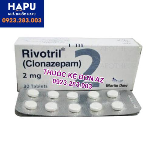 Thuốc Rivotril 2mg công dụng liều dùng